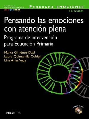 cover image of Pensando las emociones con atención plena